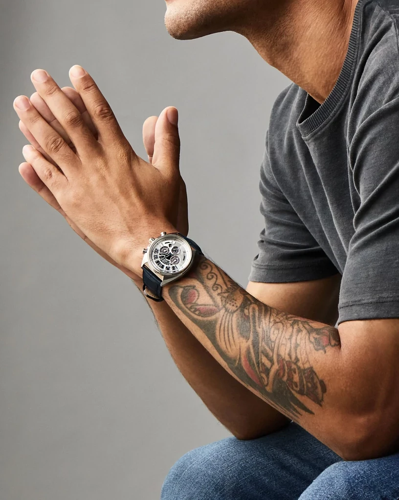 Millennium Falcon Silver-Tone Dial Leather Strap CA4281-00W | CITIZEN